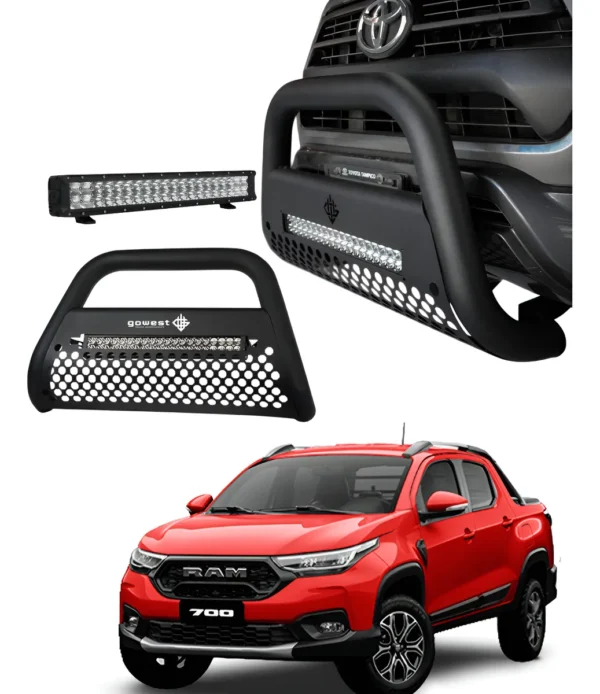 Combo Burrera Ultra Bar Para Ram 700 2021 - 2024 + Barra Led