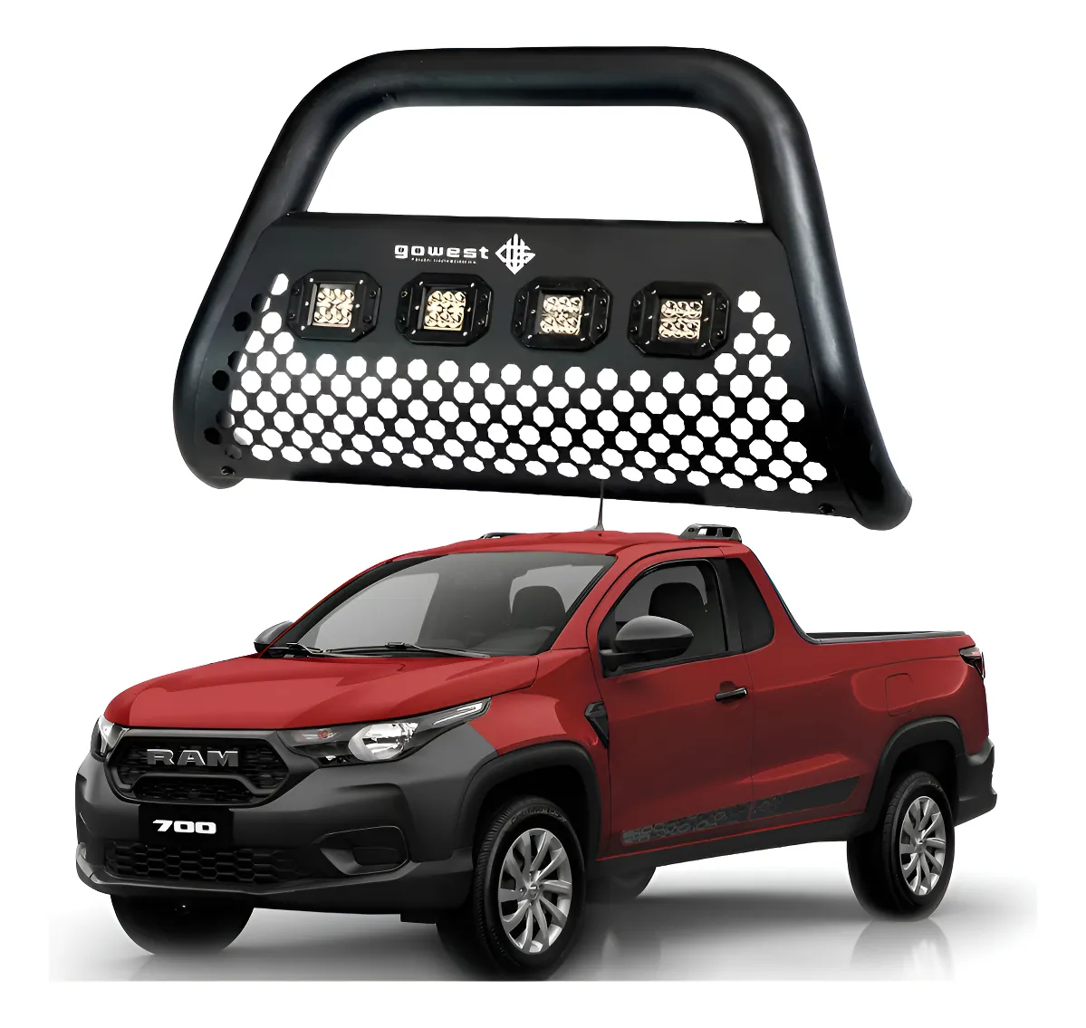 Centro De Burrera Ultra Bar Dodge Ram 700 15-18 4 Foco - Image 1