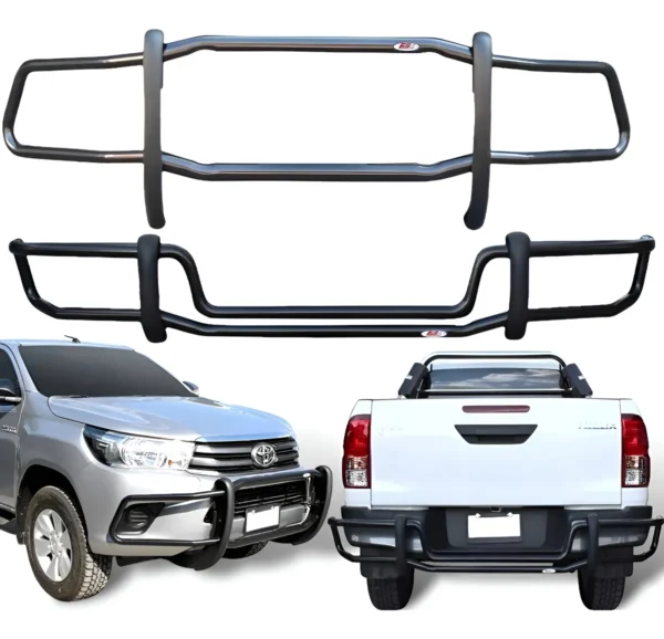 Bumper Delantero Y Trasero Toyota Hilux 2016 - 2022 Bronx