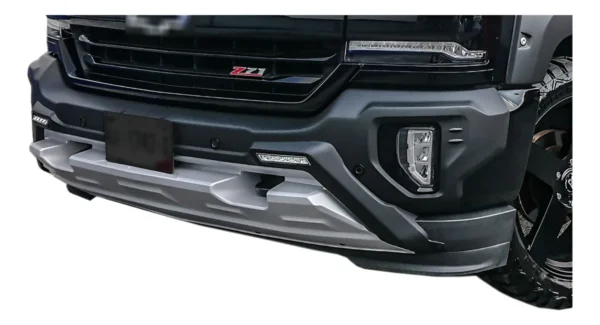 Bumper Delantero Con Led Airdesign Chevrolet Silverado 16-18