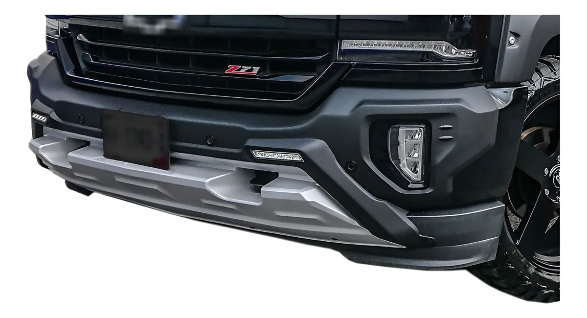 Bumper Delantero Con Led Airdesign Chevrolet Silverado 16-18 - Image 1