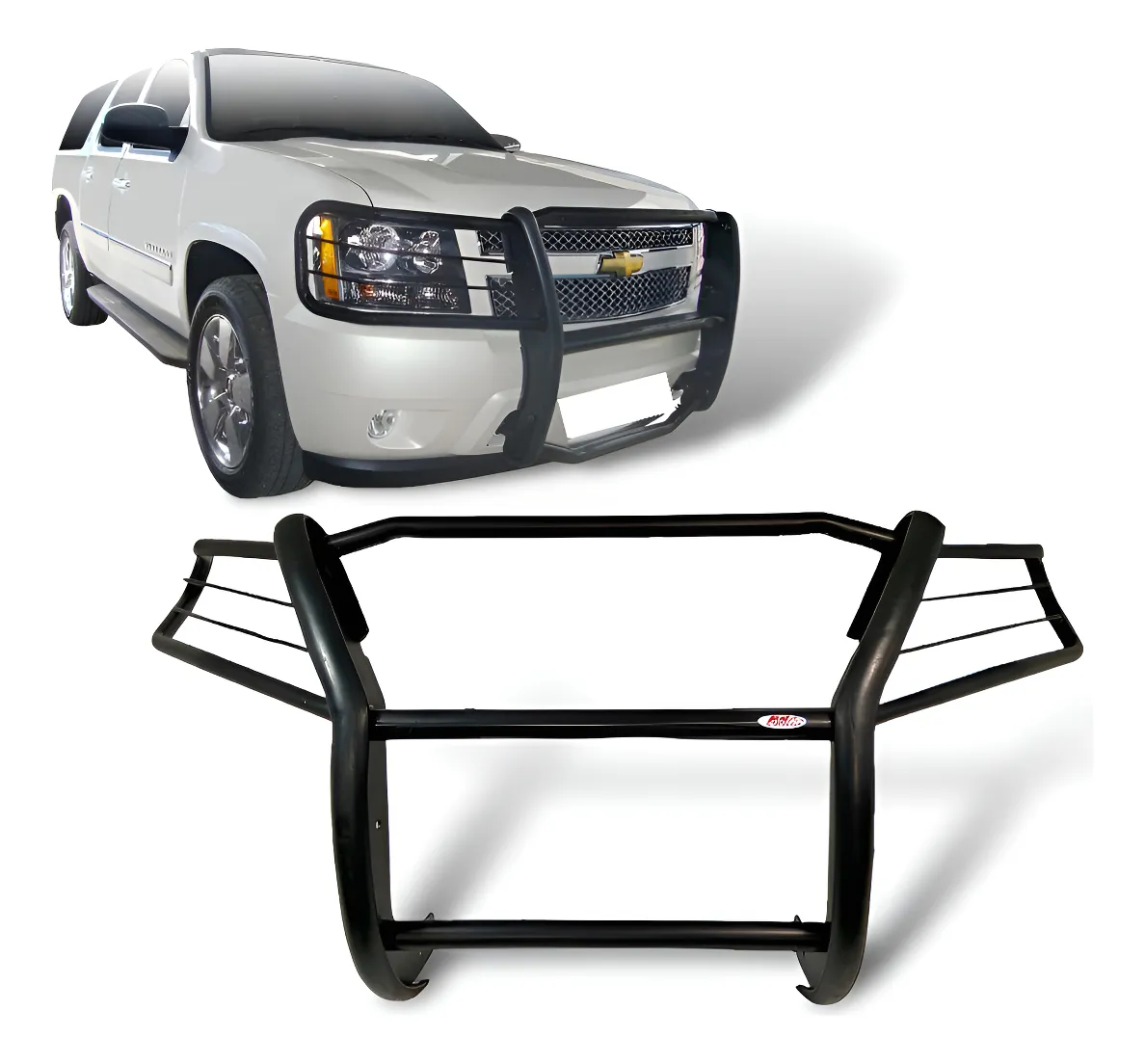 Burrera Chevrolet Avalanche 2007 - 2014 Negra Super Bronco - Image 1