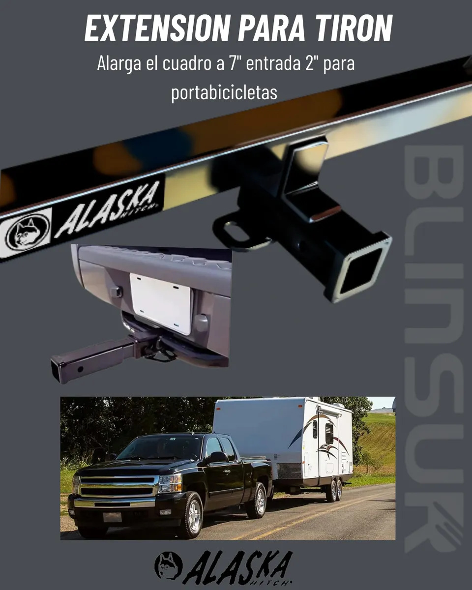 Extensión Para Jalón Tiron De Remolque 7 PuLG - Image 2