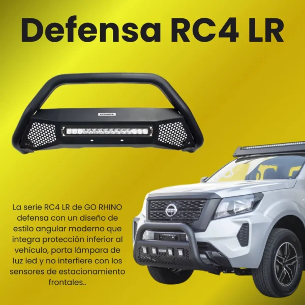 Defensa Rc4 Lr Con Luz P/ Jac T9 2024 - 2025