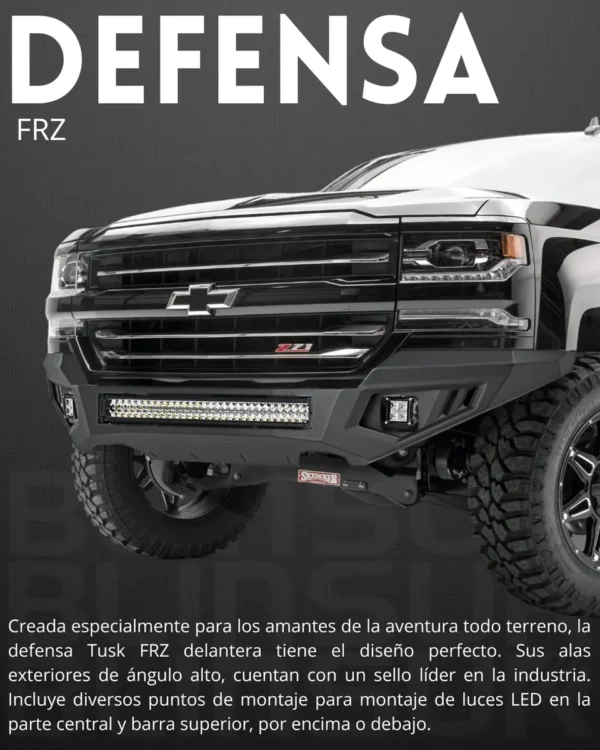 Defensa Delantera Frz Mastodon Chevrolet Colorado 2016-2020