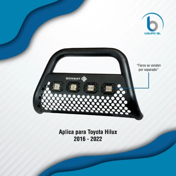 Burrera Ultra Bar Baic Bj20 2019 -2023  4 Faros Off Road