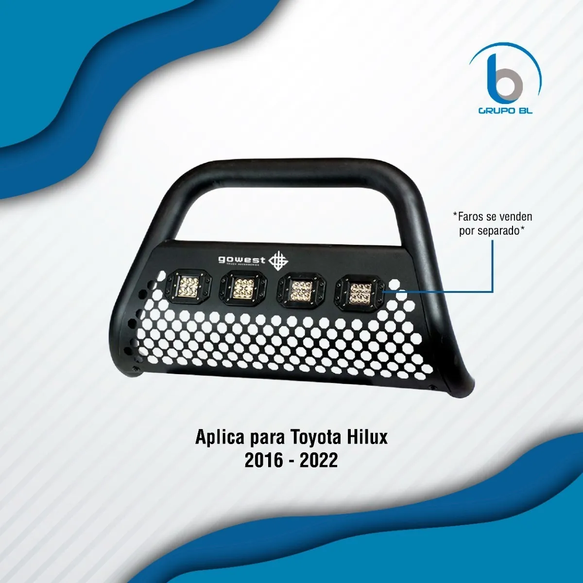 Burrera Ultra Bar Baic Bj20 2019 -2023  4 Faros Off Road - Image 2