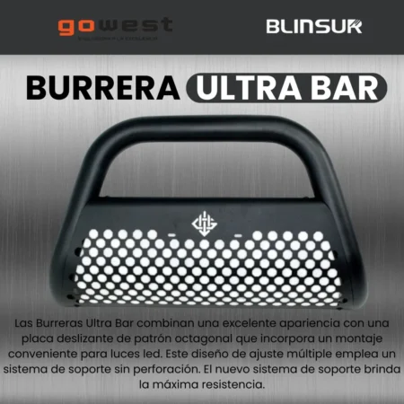 Burrera Ultra Bar Compatible Con Mitsubishi L200 2008 - 2015 - Image 2