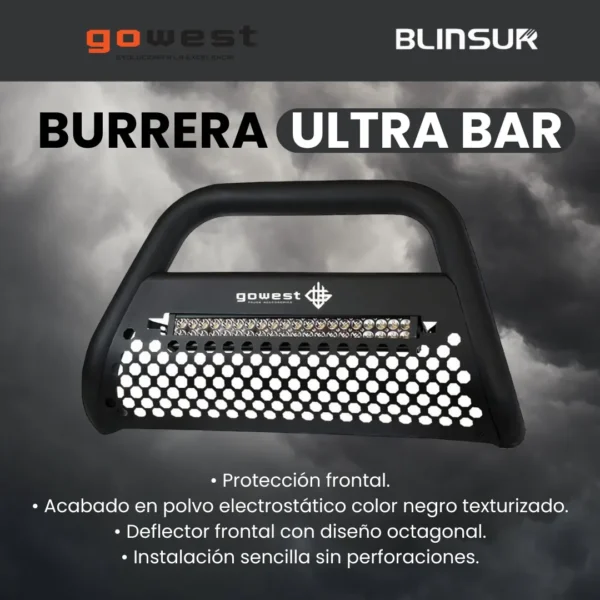 Burrera Ultra Bar Para Barra Dodge Dakota 2005 - 2012
