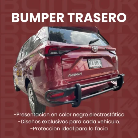 Burrera Bumper Trasero Para Toyota Avanza 2022 - 2025 - Image 2