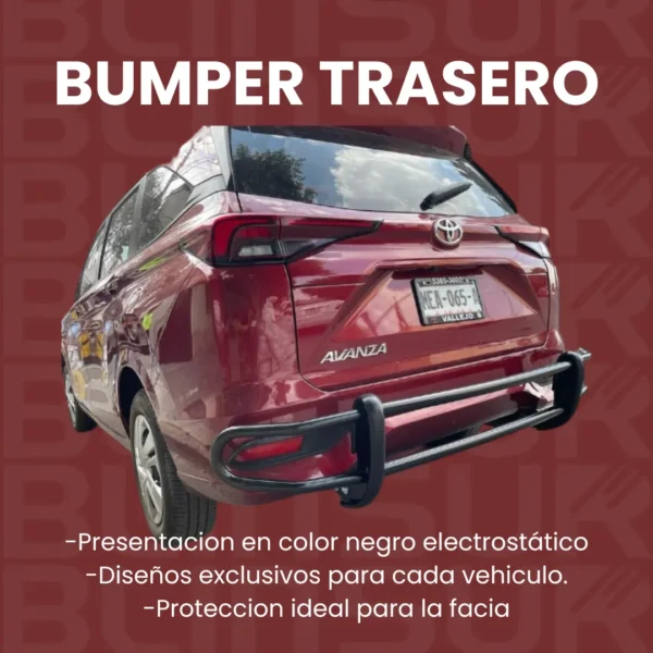 Burrera Bumper Trasero Para Toyota Avanza 2022 - 2025