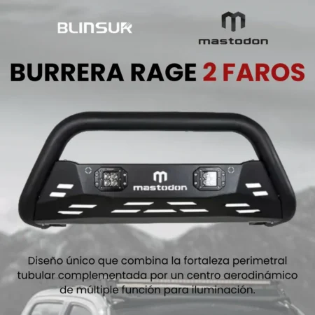 Burrera Rage Dos Faros Para Toyota Tacoma 2024 - 2025 - Image 2