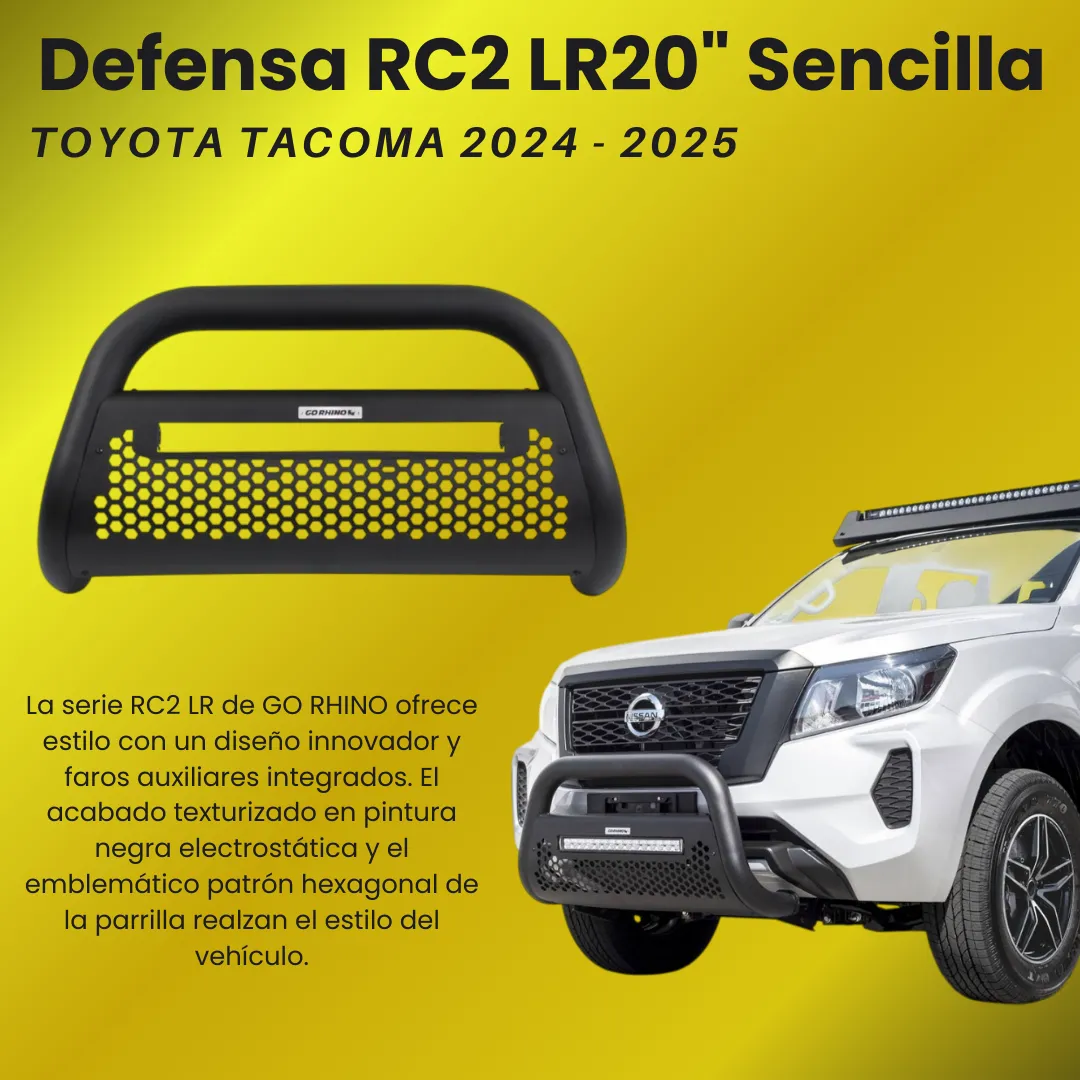 Burrera Defensa Rc2 Lr20  Para Tacoma 2024- 2025 Realtruck - Image 2