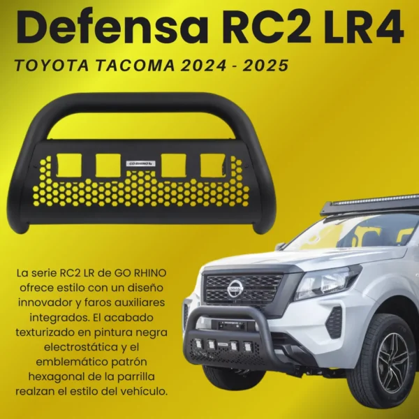 Burrera Defensa Rc2 Lr4 Para Tacoma 2024 Al 2025 Realtruck