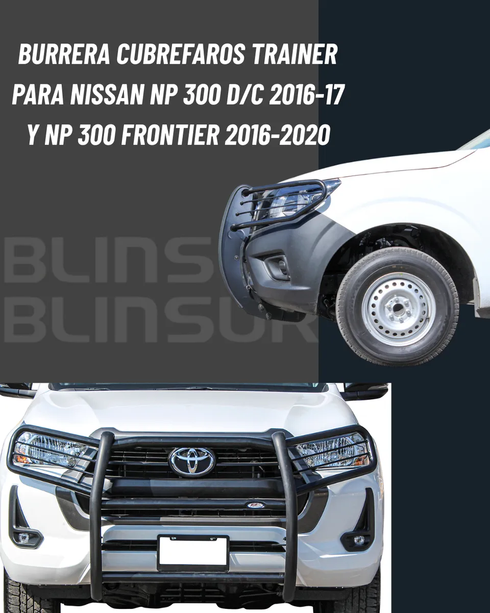 Burrera Defensa Cubre Faros Np300 16-17 / Frontier 2016-2020 - Image 2