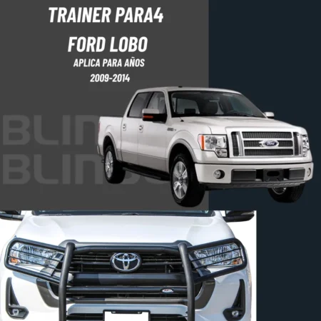 Burrera Defensa Cubre Faros Ford Lobo 2009-2014 - Image 2