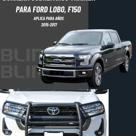 Burrera Cubrefaros Trainer Para Ford Lobo, F150 2015 Al 2017 - Image 2