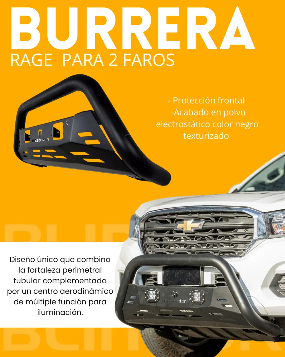 Burrera Tumbaburros Rage Para Toyota Hilux 2016 - 2025 - Image 2