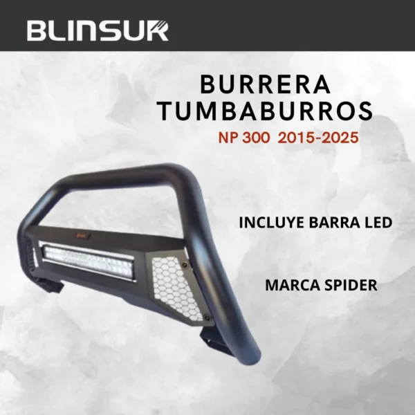 Burrera Tumbaburros Con Barra Led Np 300 2015  2025