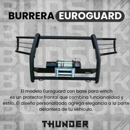 Burrera Con Base Para Winch Dodge Ram 1500/2500 2016 - 2024+ - Image 2