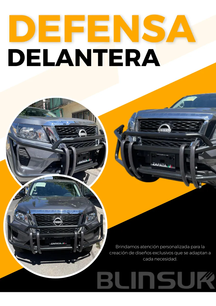 Burrera Defensa Para Nissan Np300 Frontier 2016 - 2024 - Image 2