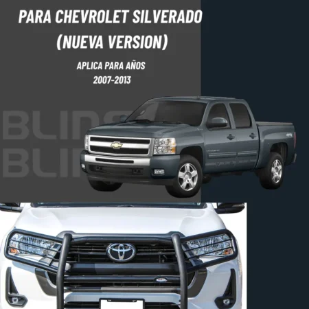 Burrera Defensa Cubre Faros Chevrolet Silverado 2007/2013 - Image 2