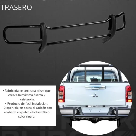 Burrera Bumper Trasero Para Mitsubishi L200 2020 - 2023 - Image 2