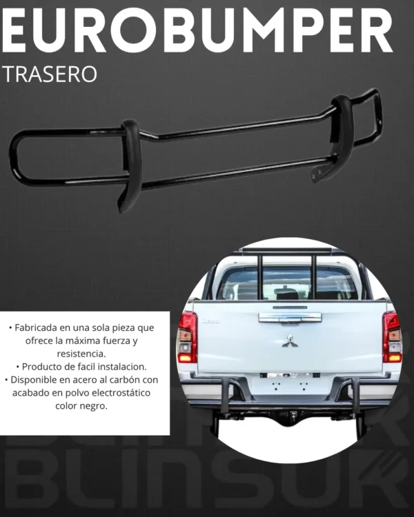 Burrera Bumper Trasero P/ Mitsubishi L200 2020 - 2023