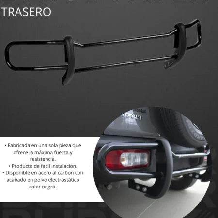 Burrera Eurobumper Traseron Para Toyota Hilux 2016 - 2024 - Image 2