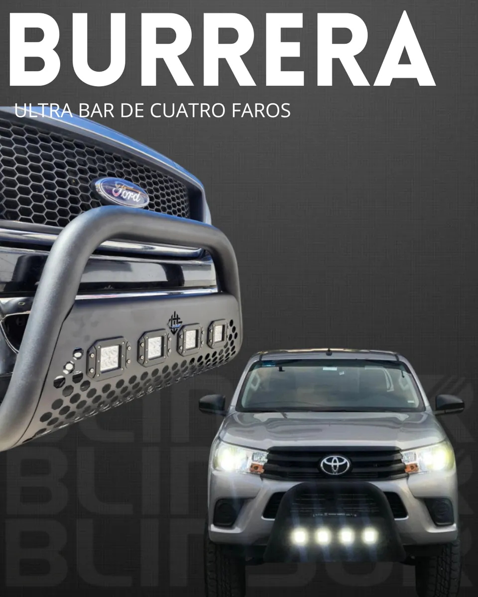 Combo Burrera Nissan Np300 Frontier 2001 - 2007  + 4 Luces - Image 2