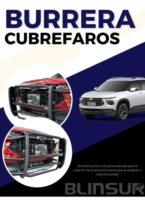 Burrera Cubrefaros Delantera P/ Chevrolet Montana 2025