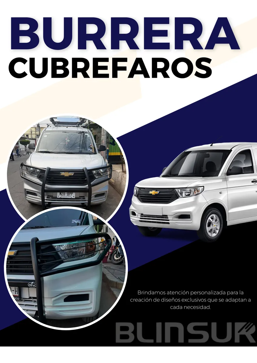 Burrera Tumbaburros Delantera P/ Chevrolet Tornado Van 2025 - Image 2