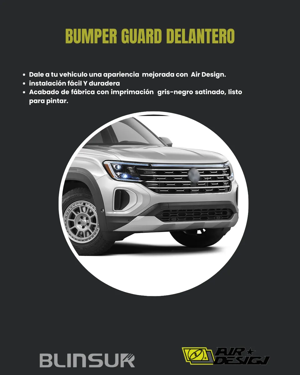 Bumper Guard Delantero Atlas Pa2 / Cross Sport 2024 2025 - Image 2