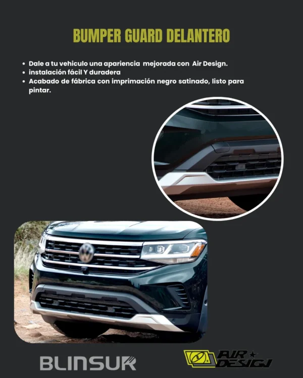 Bumper Guard Delantero Vw Atlas Pa1 2021 - 2023