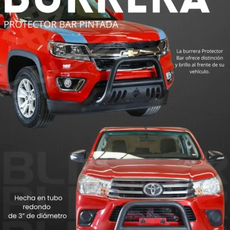 Burrera Protector Bar Negra Ford Ranger 1998 - 2009 - Image 2