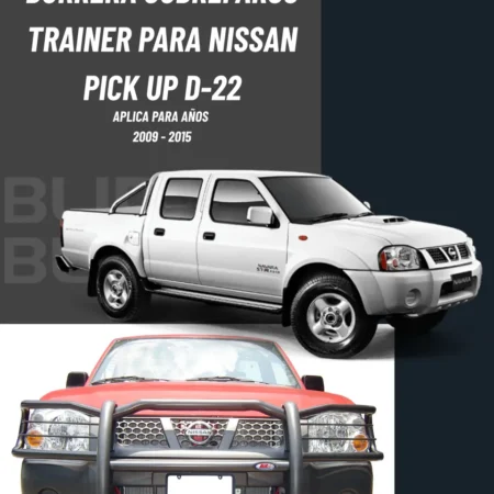 Burrera Cubrefaros Delantera Nissan Pickup D-22 2009 - 2015 - Image 2