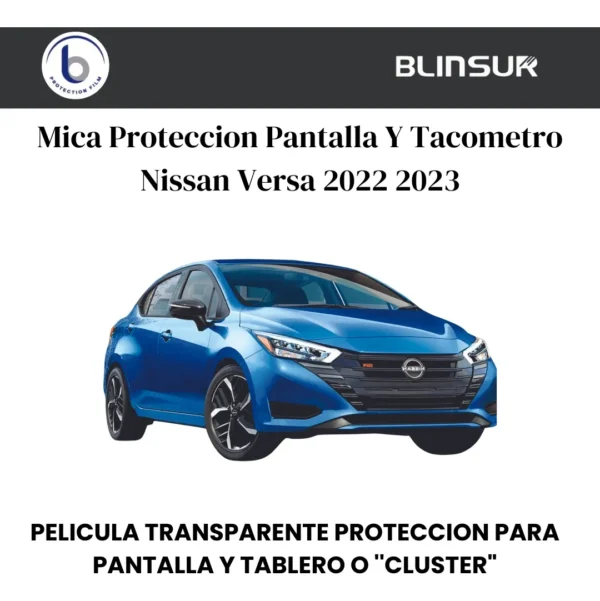 Protección  Pantalla Y Tacometro Nissan Versa 2022 2023