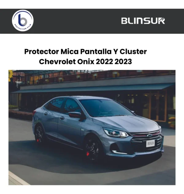 Protector Mica Pantalla Y Cluster Chevrolet Onix 2022 2023