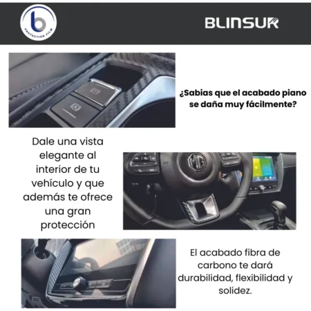 Kit Completo Sticker Puertas Y Panel Central Mg5 2021 2022 - Image 2