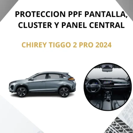 Protección Pantalla Clúster Panel Chirey Tiggo 2 Pro 2024 - Image 2