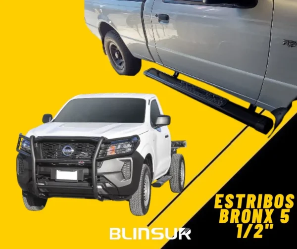 Estribos Bronx Dodge Ram 1500 2009 - 2019 Cabina Sencilla