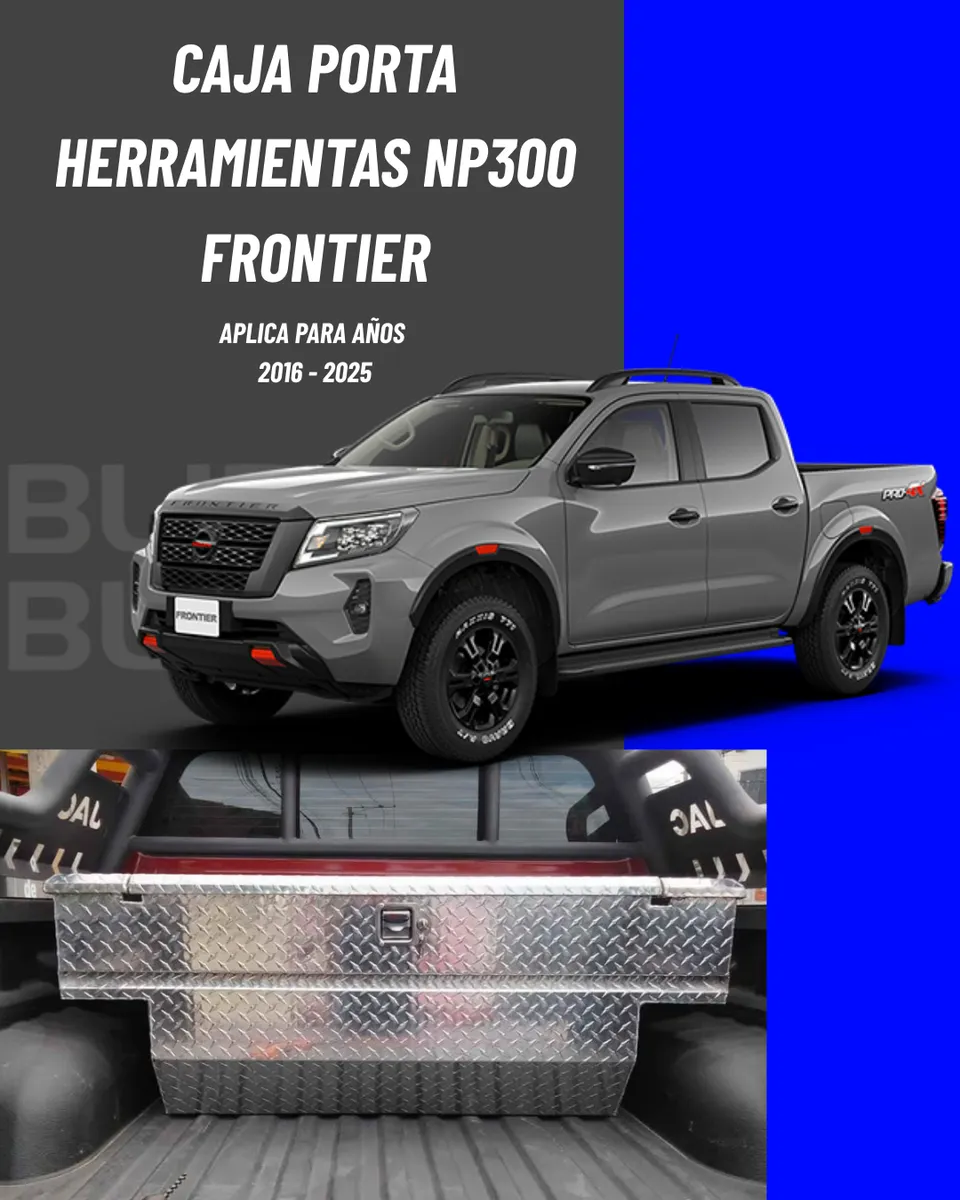 Caja De Herramienta Np300 Frontier 2013 - 2024 + C/resaques - Image 2