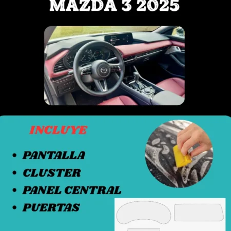 Kit Ppf Interior Para Mazda 3 2025 - Image 2