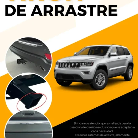 Tiron Jalon De Arrastre Jeep Grand Cherokee 2011 - 2021 - Image 2