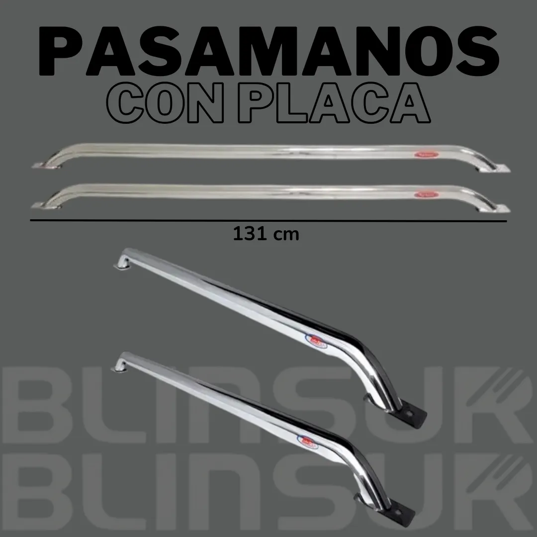 Barras Pasamanos Acero Ford Lobo/ranger/raptor 131cm Cromo - Image 2