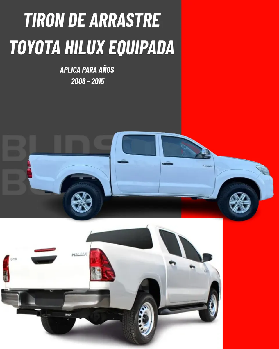 Tiron De Arrastre Toyota Hilux 2008 - 2011 Jalon Remolque - Image 2