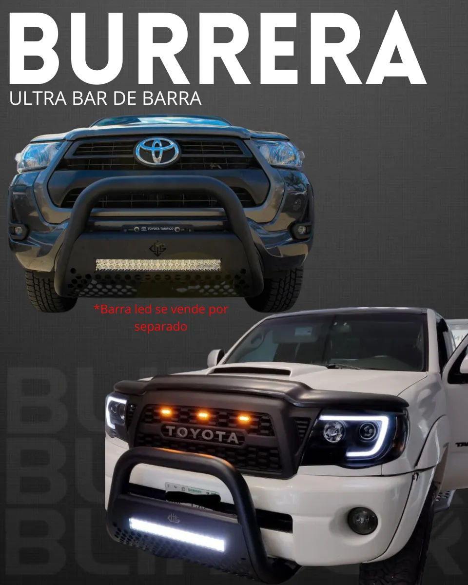 Centro De Burrera Ultra Bar Toyota Tacoma 2016-2019 Barra - Image 2