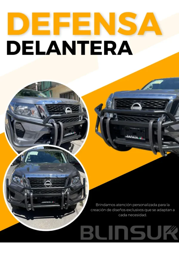 Burrera Defensa Delantera Nissan Np300 Frontier 2016 - 2025