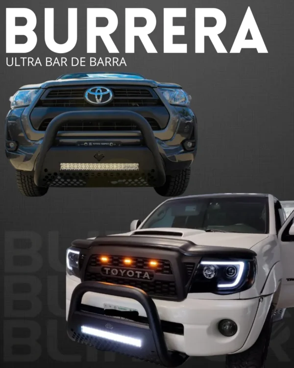 Kit Burrera Ultra Bar Toyota Tacoma 2016 - 2023 + Barra Led