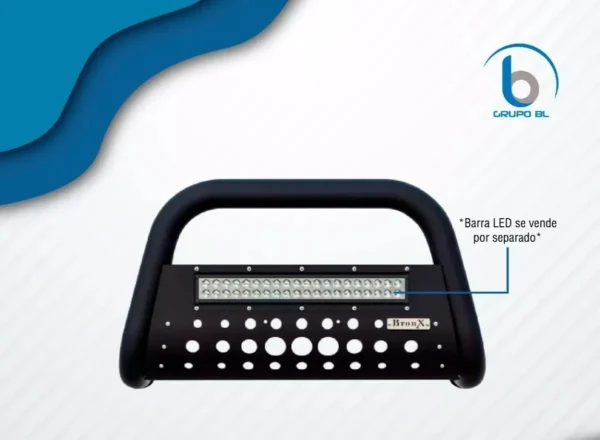 Kit Burrera Tumaburros Jac Frison T8 Tdi 2022-2023/barra Led